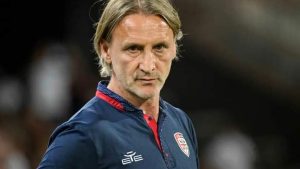 Davide Nicola, allenatore del Cagliari napoli