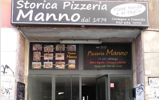 La storica pizzeria di Manno