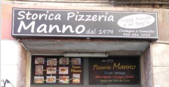 La storica pizzeria di Manno
