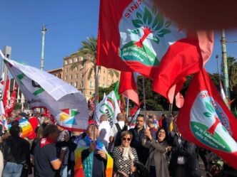 Manifestazione contro la guerra a Cagliari