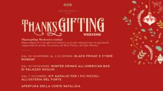 ThanksGifting Weekend. L’inizio del Natale a Palazzo Doglio