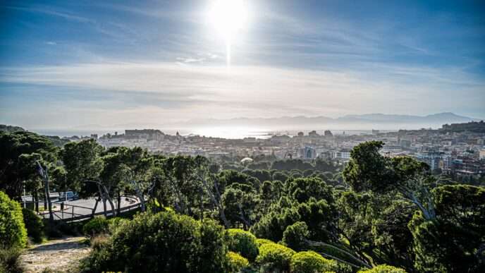 Viale Europa Monte Urpinu