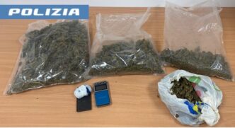 La droga sequestrata