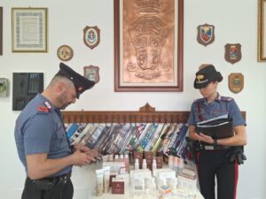 Cosmetici rubati a Sestu