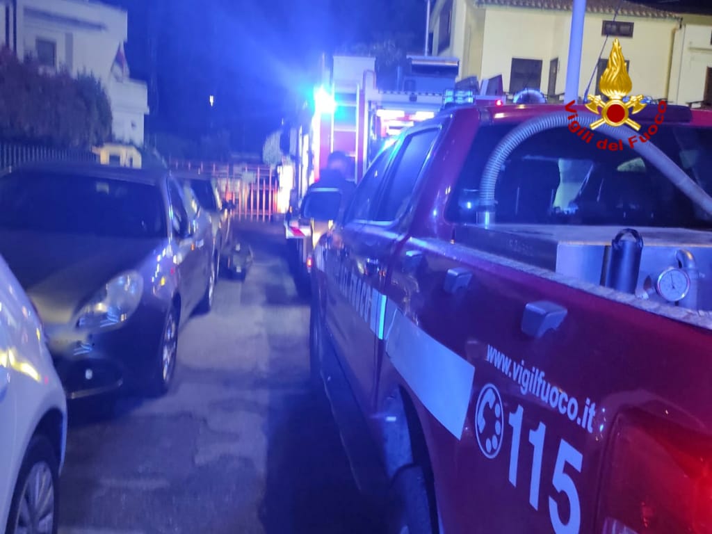 Incendio a Genneruxi
