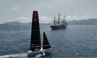 Luna Rossa e Amerigo Vespucci