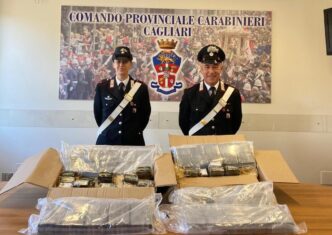 Droga del corriere a Cagliari