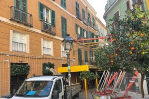 Crolli in via Dettori