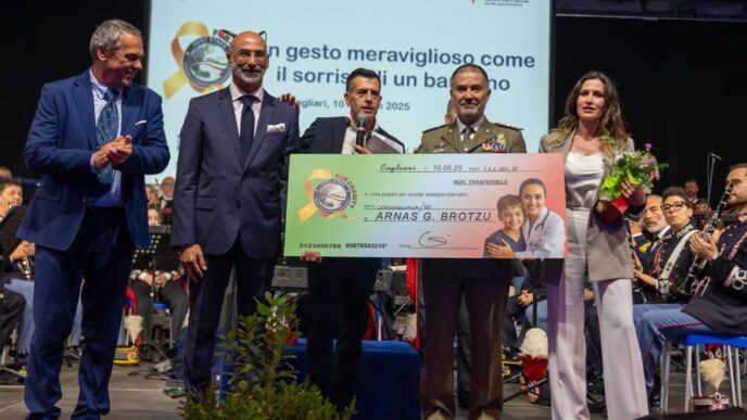 La beneficenza per il Brotzu