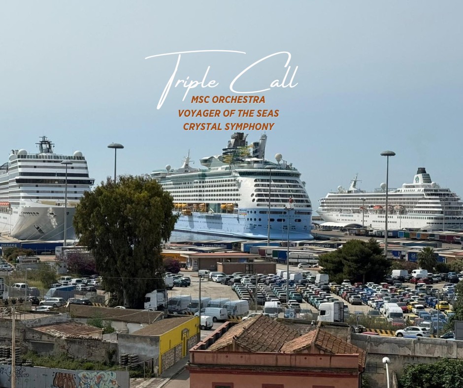 Tre crociere a Cagliari