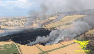 Incendio a Furtei