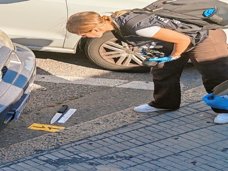 Accoltellamento in via Bacaredda