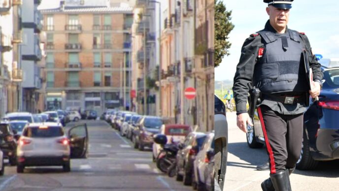 Rissa tra rider in via Satta