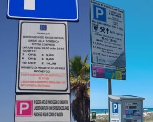 Parcheggi al Poetto