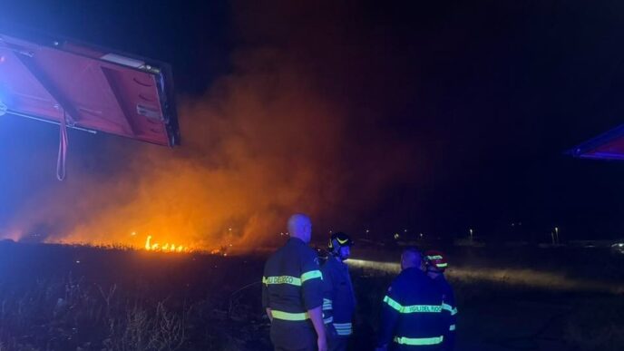 Incendio Maracalagonis