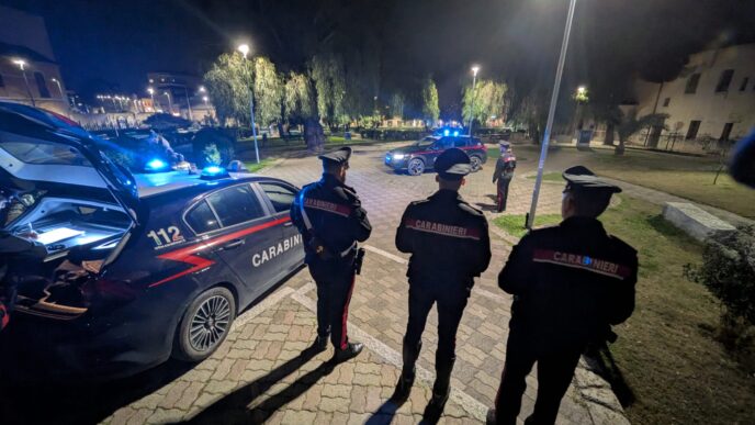 Blitz antidroga a sanluri