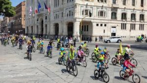 Ciclisti a Cagliari