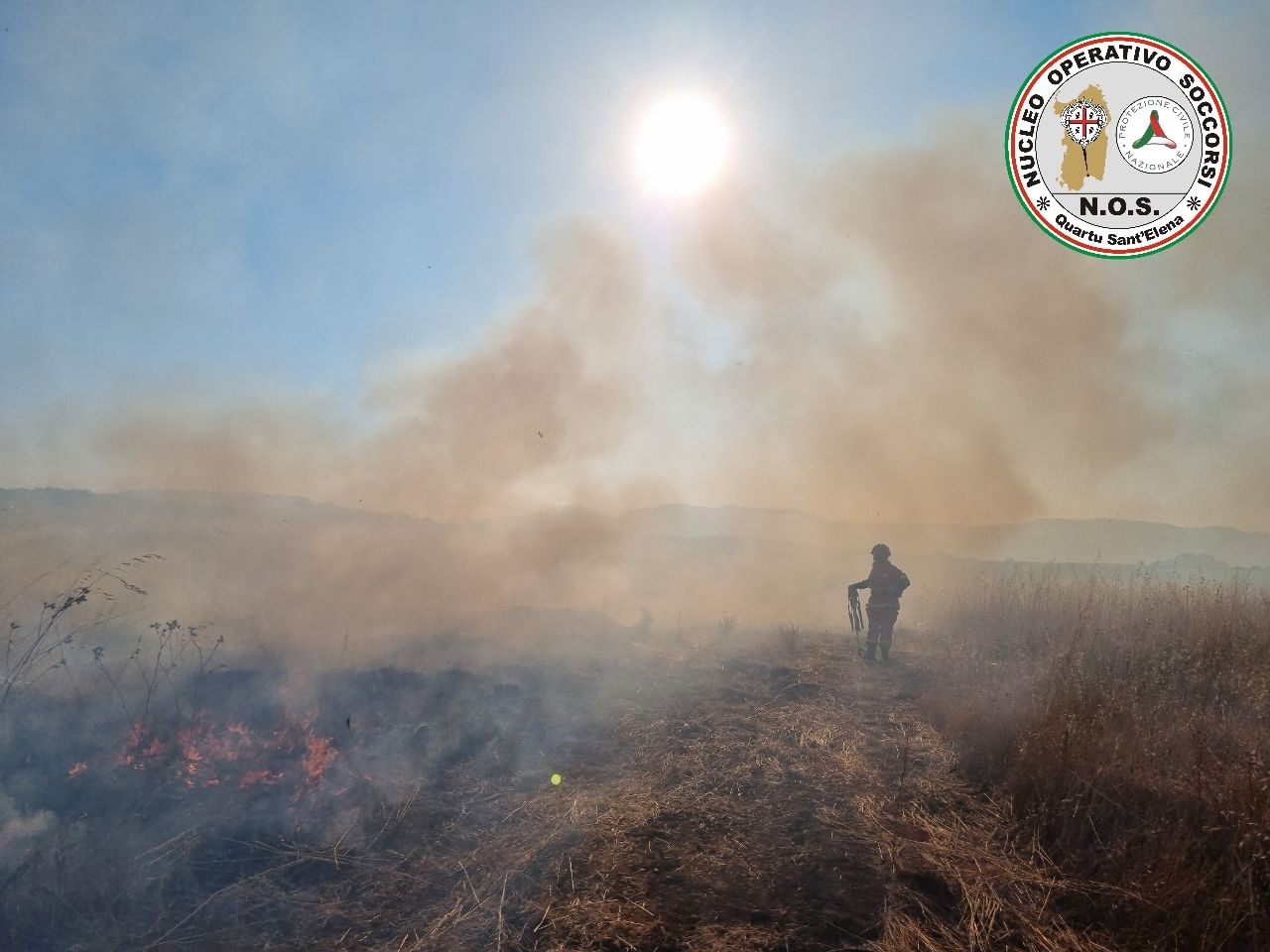Incendio a Quartu