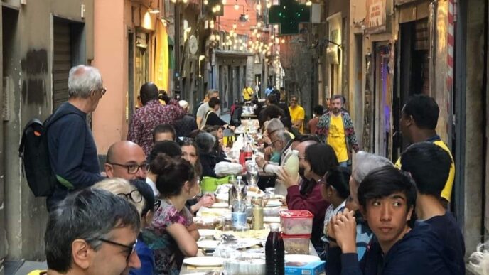Tavolata quartiere