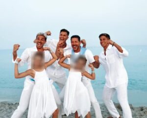 La famiglia Simeone a Villasimius