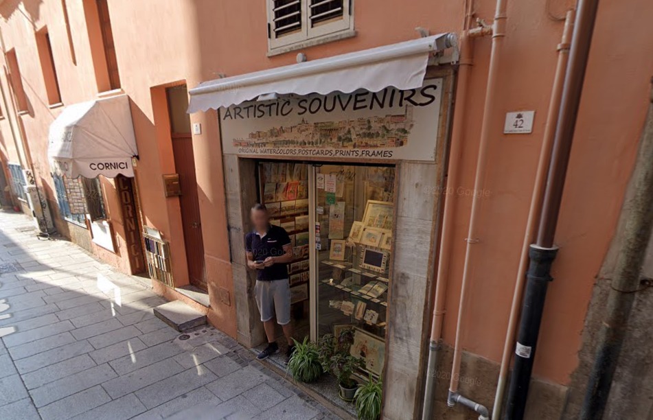 Negozio di souvenir