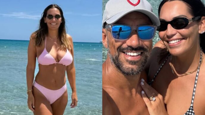 Deborah Salvalaggio e Fabio Quagliarella