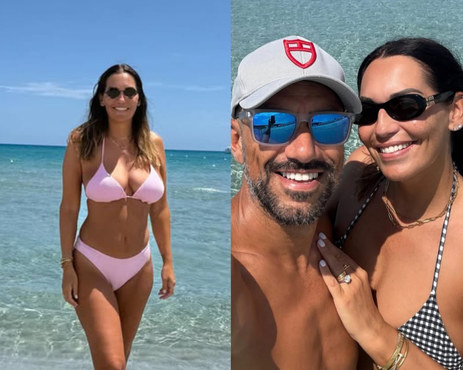 Deborah Salvalaggio e Fabio Quagliarella