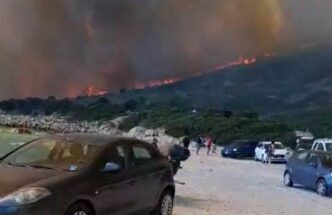 Incendio Punta Molentis
