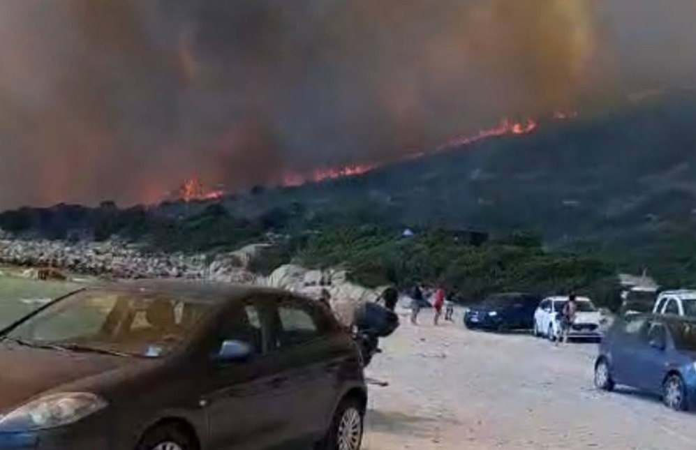 Incendio Punta Molentis