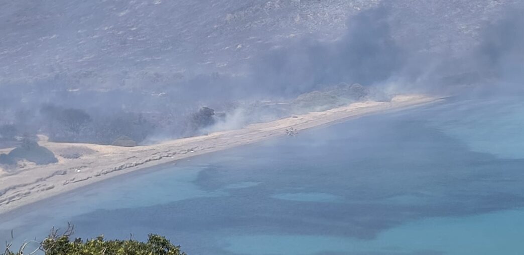 Incendio Punta Molentis
