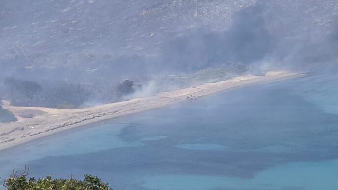 Incendio Punta Molentis