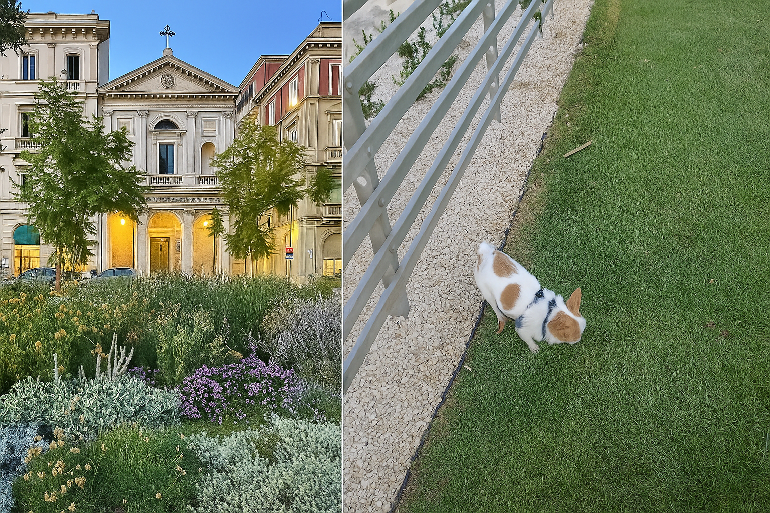 Area cani in via Roma