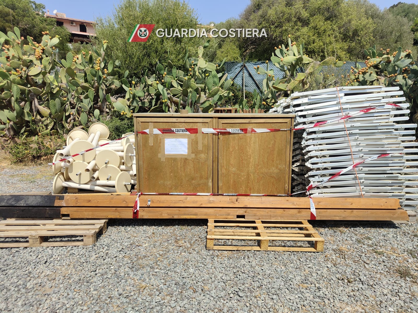 Stabilimento sequestrato a Chia
