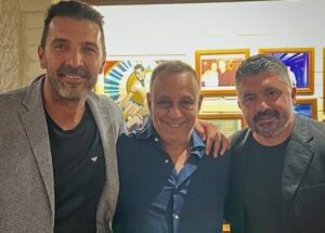 Buffon e Gattuso a Sant'Elia
