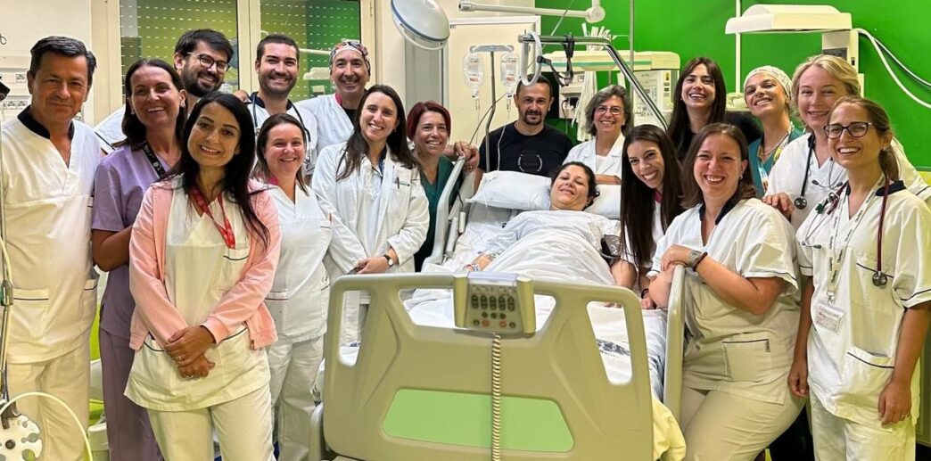 Mamma Alessia al Policlinico