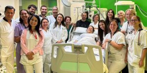 Mamma Alessia al Policlinico
