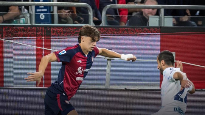 cagliari inter palestra in azione - Foto Cagliari Calcio