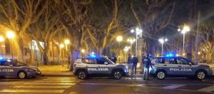 Piazza del Carmine polizia