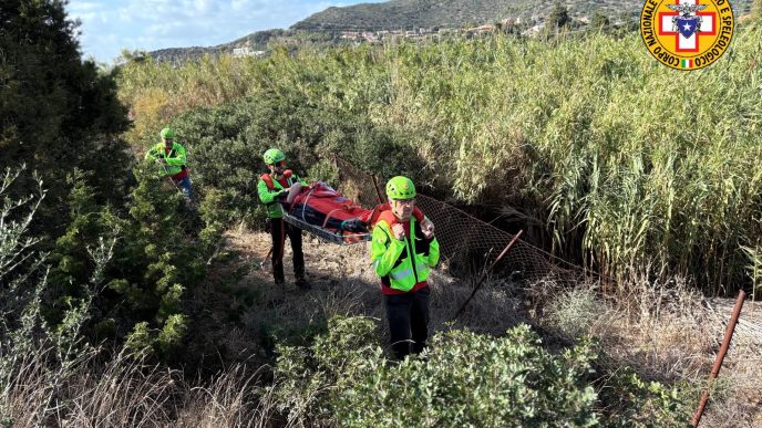 Turista tedesca si infortuna a Sinnai