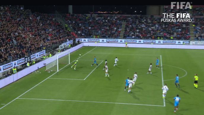 gol deiola cagliari puskas